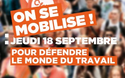 Mobilisation du 18 septembre